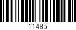 Código de barras (EAN, GTIN, SKU, ISBN): '11485'