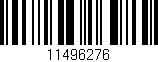 Código de barras (EAN, GTIN, SKU, ISBN): '11496276'