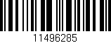 Código de barras (EAN, GTIN, SKU, ISBN): '11496285'