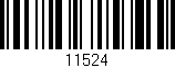 Código de barras (EAN, GTIN, SKU, ISBN): '11524'