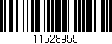 Código de barras (EAN, GTIN, SKU, ISBN): '11528955'