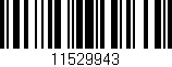 Código de barras (EAN, GTIN, SKU, ISBN): '11529943'