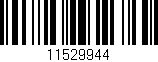 Código de barras (EAN, GTIN, SKU, ISBN): '11529944'