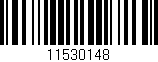Código de barras (EAN, GTIN, SKU, ISBN): '11530148'