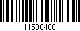 Código de barras (EAN, GTIN, SKU, ISBN): '11530488'