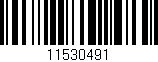 Código de barras (EAN, GTIN, SKU, ISBN): '11530491'