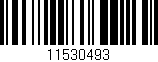 Código de barras (EAN, GTIN, SKU, ISBN): '11530493'