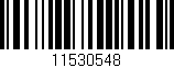 Código de barras (EAN, GTIN, SKU, ISBN): '11530548'
