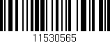 Código de barras (EAN, GTIN, SKU, ISBN): '11530565'