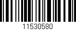 Código de barras (EAN, GTIN, SKU, ISBN): '11530580'