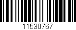 Código de barras (EAN, GTIN, SKU, ISBN): '11530767'