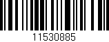 Código de barras (EAN, GTIN, SKU, ISBN): '11530885'