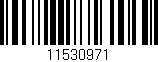 Código de barras (EAN, GTIN, SKU, ISBN): '11530971'