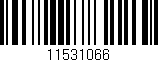 Código de barras (EAN, GTIN, SKU, ISBN): '11531066'