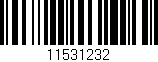 Código de barras (EAN, GTIN, SKU, ISBN): '11531232'