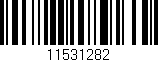 Código de barras (EAN, GTIN, SKU, ISBN): '11531282'