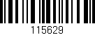 Código de barras (EAN, GTIN, SKU, ISBN): '115629'