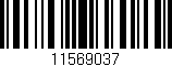 Código de barras (EAN, GTIN, SKU, ISBN): '11569037'