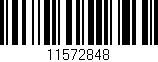 Código de barras (EAN, GTIN, SKU, ISBN): '11572848'