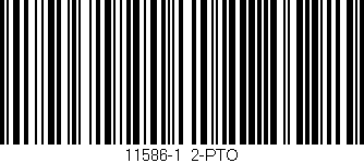 Código de barras (EAN, GTIN, SKU, ISBN): '11586-1/2-PTO'