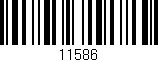 Código de barras (EAN, GTIN, SKU, ISBN): '11586'