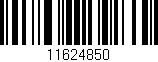 Código de barras (EAN, GTIN, SKU, ISBN): '11624850'