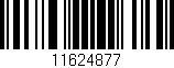 Código de barras (EAN, GTIN, SKU, ISBN): '11624877'