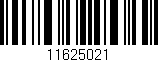 Código de barras (EAN, GTIN, SKU, ISBN): '11625021'