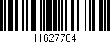 Código de barras (EAN, GTIN, SKU, ISBN): '11627704'