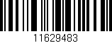 Código de barras (EAN, GTIN, SKU, ISBN): '11629483'