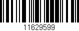 Código de barras (EAN, GTIN, SKU, ISBN): '11629599'