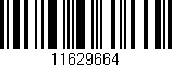 Código de barras (EAN, GTIN, SKU, ISBN): '11629664'