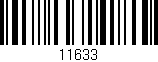 Código de barras (EAN, GTIN, SKU, ISBN): '11633'