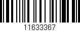Código de barras (EAN, GTIN, SKU, ISBN): '11633367'