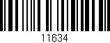 Código de barras (EAN, GTIN, SKU, ISBN): '11634'