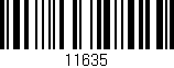 Código de barras (EAN, GTIN, SKU, ISBN): '11635'
