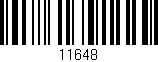 Código de barras (EAN, GTIN, SKU, ISBN): '11648'