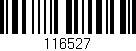 Código de barras (EAN, GTIN, SKU, ISBN): '116527'