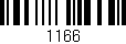 Código de barras (EAN, GTIN, SKU, ISBN): '1166'