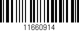 Código de barras (EAN, GTIN, SKU, ISBN): '11660914'