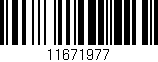 Código de barras (EAN, GTIN, SKU, ISBN): '11671977'