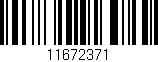 Código de barras (EAN, GTIN, SKU, ISBN): '11672371'