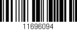 Código de barras (EAN, GTIN, SKU, ISBN): '11696094'