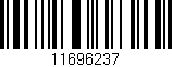 Código de barras (EAN, GTIN, SKU, ISBN): '11696237'