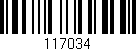Código de barras (EAN, GTIN, SKU, ISBN): '117034'
