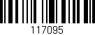 Código de barras (EAN, GTIN, SKU, ISBN): '117095'