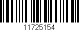 Código de barras (EAN, GTIN, SKU, ISBN): '11725154'