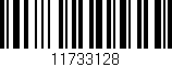 Código de barras (EAN, GTIN, SKU, ISBN): '11733128'