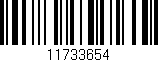 Código de barras (EAN, GTIN, SKU, ISBN): '11733654'