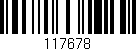 Código de barras (EAN, GTIN, SKU, ISBN): '117678'